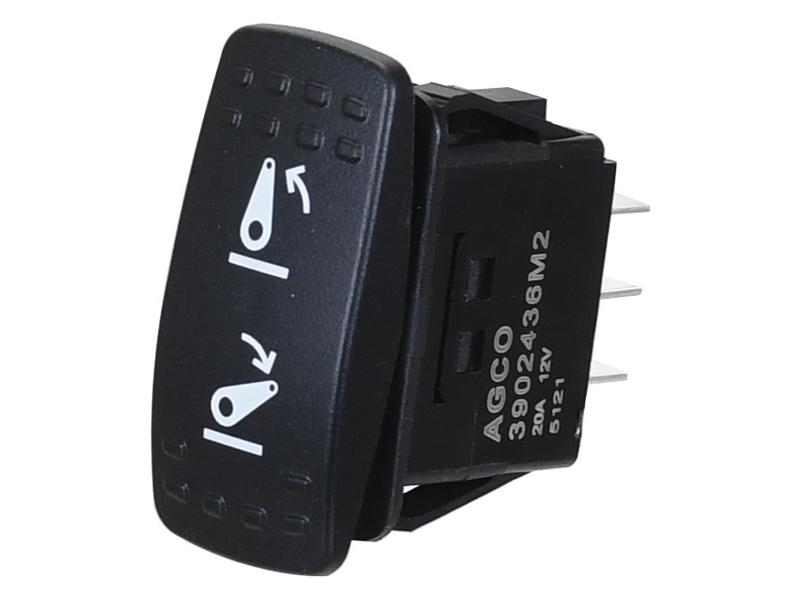Interruptor - de engate, 3 posições (On/Off/On) (S.170362)