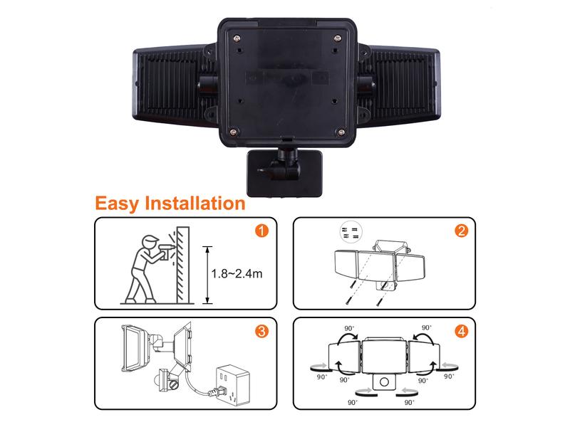 Luz de Segurança LED, 3200 Lumens, 230V (S.170625)