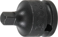 Adaptador para chave de caixa de impacto | Quadrado externo 10 mm (3/8") - Sextavado externo 6,3 mm (1/4")