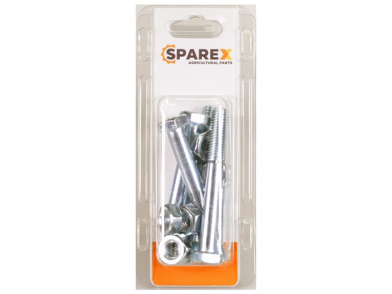 Agripak 6 un. Parafuso métrico, M10x80mm (S.172088)