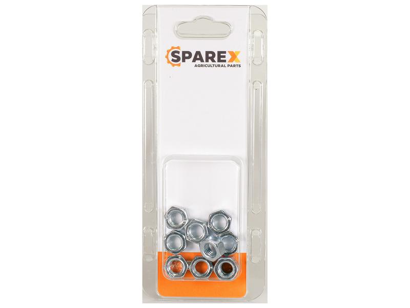 Agripak 10 un. Porca sextavada Mt M8x1.25mm (S.172138)