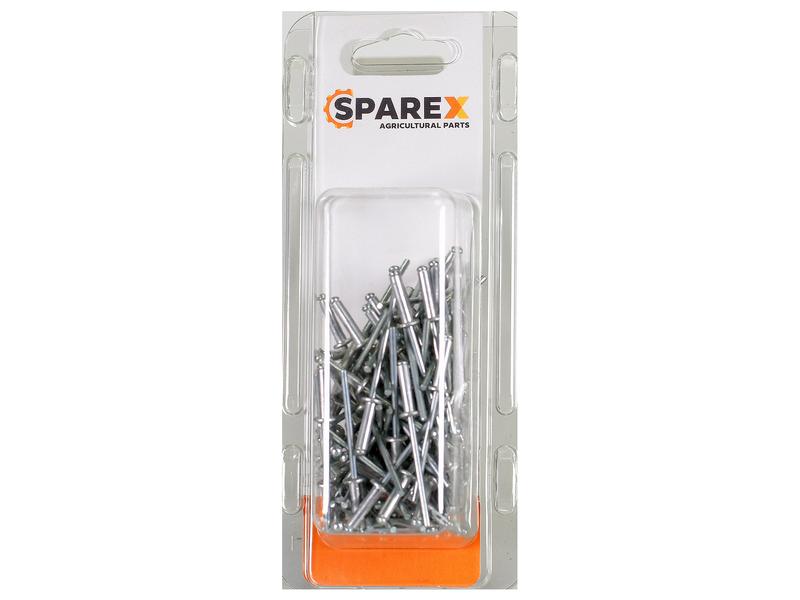 Agripak 100 un. Rebites POP 3.2 x 12mm (S.172263)
