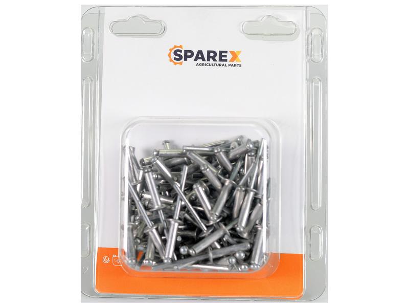 Agripak 100 un. Rebites POP 4.8 x 19mm (S.172268)
