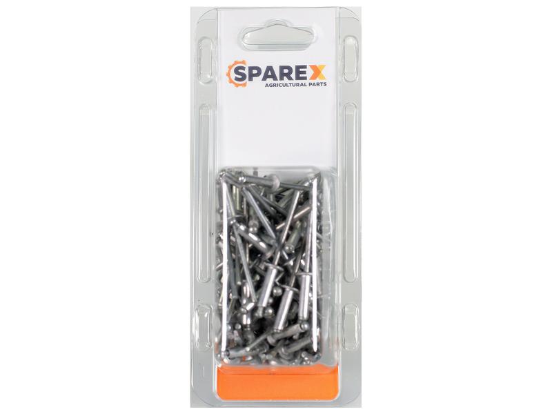 Agripak 100 un. Rebites POP 4 x 15mm (S.172272)