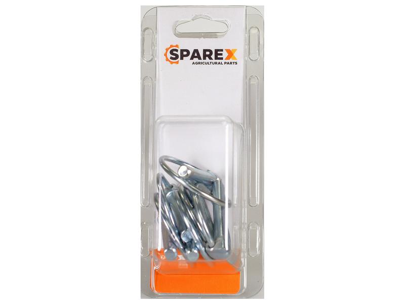 Agripak 6 un. Cavilha de mola 8mm x 44.5mm (S.172300)