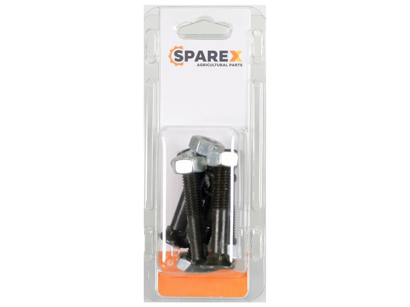 Parafuso c/porca - M10 x 60mm, 8.8 (6 un. Agripak) (S.172466)