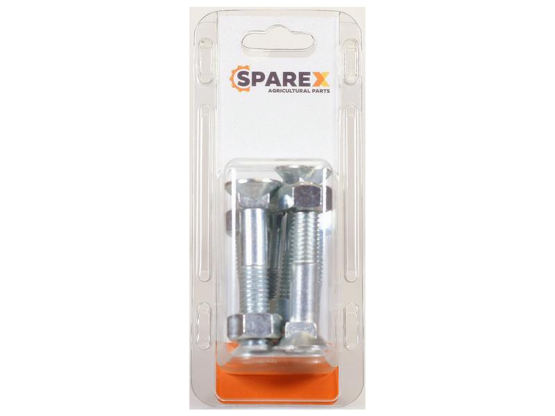 Parafuso c/porca - M12 x 65mm, 8.8 (6 un. Agripak) (S.172469)
