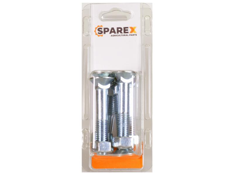 Parafuso c/porca - M12 x 70mm, 8.8 (6 un. Agripak) (S.172470)