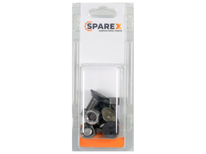 Parafuso c/porca - M10 x 30mm, Resistência à tração 8.8 (6 un. Agripak) (S.172476)