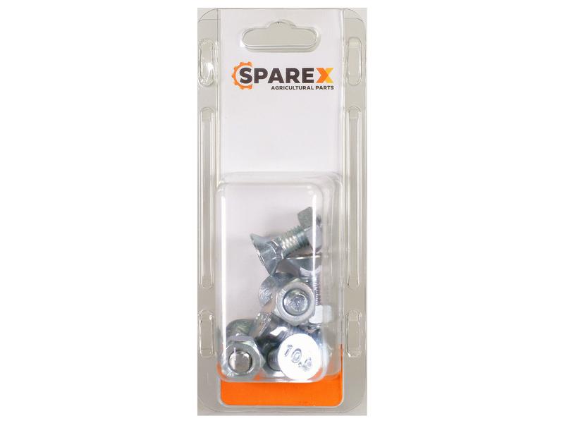 Parafuso c/porca - M10 x 30mm, 8.8 (6 un. Agripak) (S.172477)