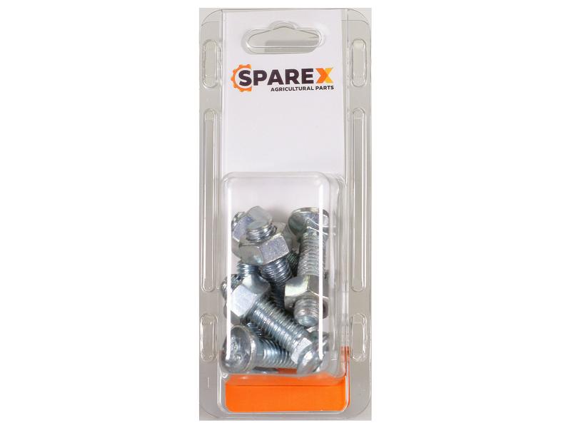 Parafuso c/porca - M12x48mm, 8.8 (6 un. Agripak) (S.172499)