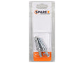 Agripak 2 un. Adaptador Peça de extremidade para mangueira com 1/4'' ID (S.172557)