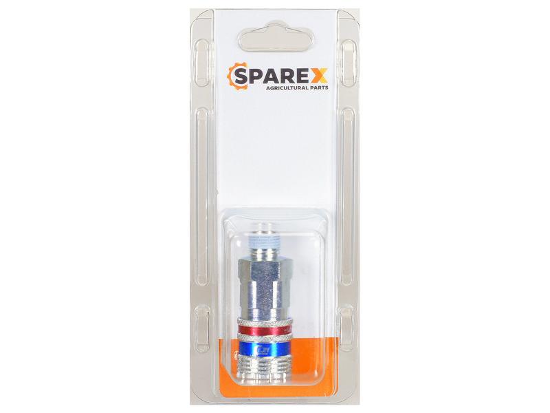 Acoplamento 1/4'' BSPT (Macho) (Agripak 1 un.) (S.172564)