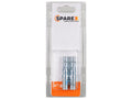 Agripak 2 un. Mangueira de extremidade com diâmetro interno de 1/4'' para rosca macho BSPT com 1/4 (S.172568)