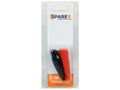 Agripak 2 un. Garra crocodilo - 10 Amps, Vermelho Preto (S.172816)