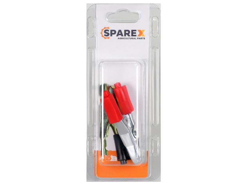 Agripak 2 un. garras bateria 40A Vermelho e Preto (S.172835)