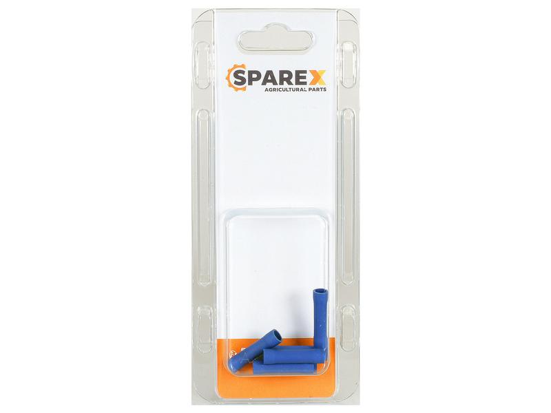 Agripak 6 un. Term. linha pré-isolado 5.0mm Azul (S.172867)