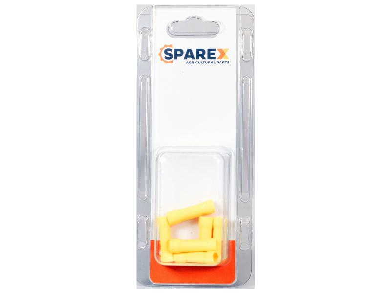 Agripak 6 un. Term. linha pré-isolado 5.0mm Amarela (S.172868)