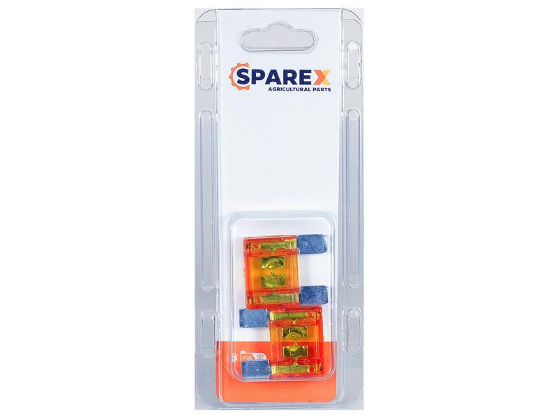 Agripak 2 un. fusiveis Maxi 40A laranja (S.172883)