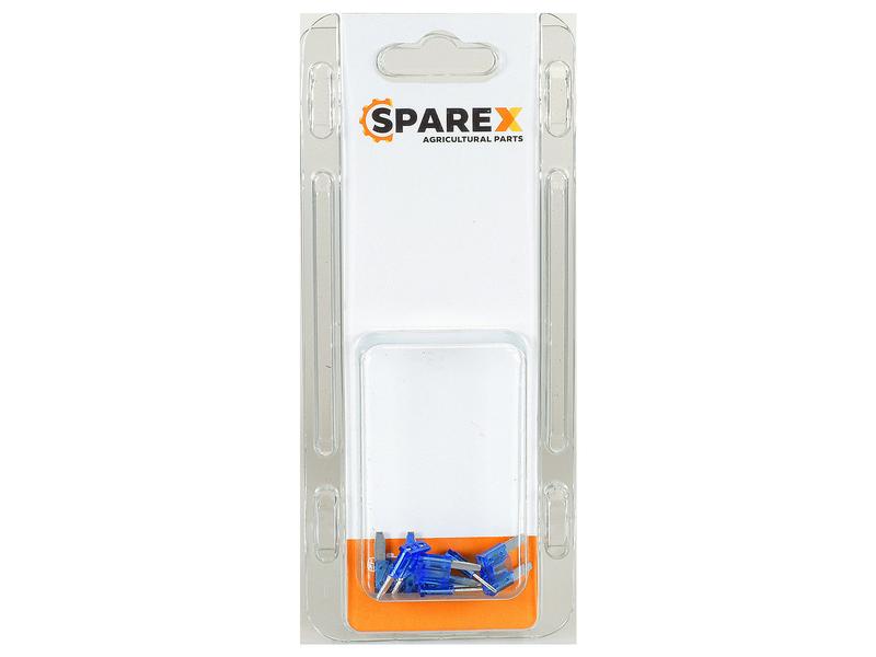 Agripak 6 un. fusiveis placa mini 15A Azul (S.172892)