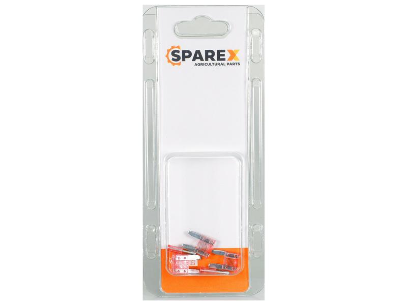 Agripak 6 un. fusiveis placa mini 4.0A rosa (S.172898)