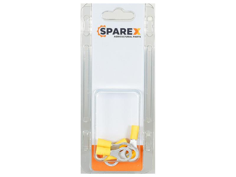 Agripak 6 un. Terminal, 10.5mm, Amarela (S.172917)