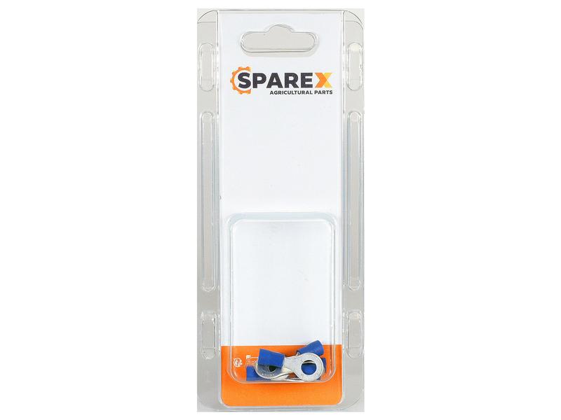 Agripak 6 un. Terminal, 6.4mm, Azul (S.172920)