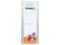 Agripak 6 un. Terminal 6.3mm, Vermelho (S.172955)