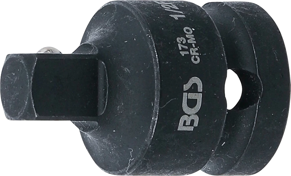 Adaptador para chave de caixa de impacto | Quadrado externo 12,5 mm (1/2") - Sextavado externo 10 mm (3/8")