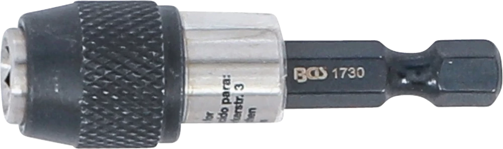 Suporte de pontas automático | Saída de sextavado interno 6,3 mm (1/4") | 50 mm
