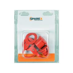Agripak 4 un. Sparex Tampa   1/2'' Vermelho