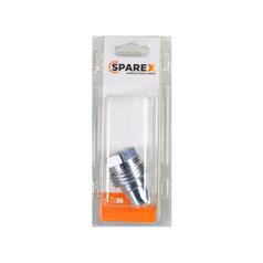 Sparex Hydraulic Screw Coupling Macho 1/2'' Tamanho corpo x 1/2'' BSP Rosca fêmea (Agripak 1 un.)