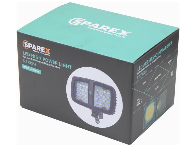 Farol de trabalho LED, 9880 Lumens, 10-30V (S.173553)