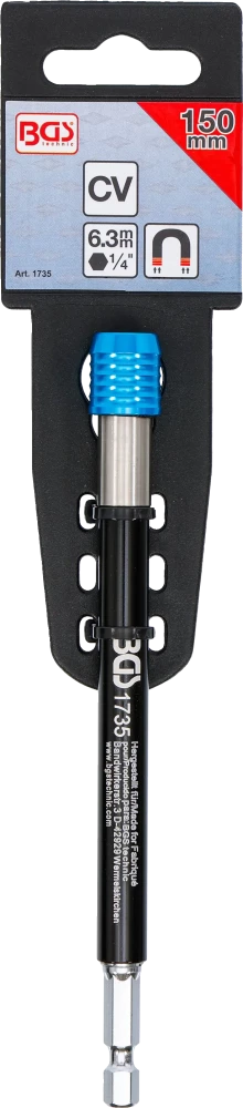 Suporte de pontas automático | Saída de sextavado interno 6,3 mm (1/4") | 150 mm