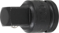 Adaptador para chave de caixa de impacto | Quadrado externo 10 mm (3/8") - Sextavado externo 12,5 mm (1/2")