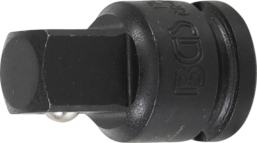 Adaptador para chave de caixa de impacto | Quadrado externo 10 mm (3/8") - Sextavado externo 12,5 mm (1/2")