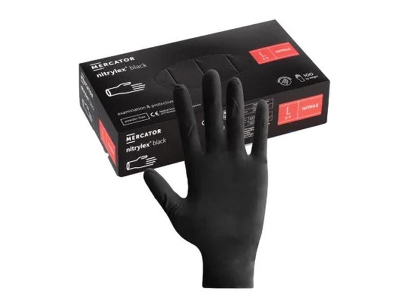 Caixa Luvas descartáveis Predator Gloves Nitrylex 7/S (S.174546)