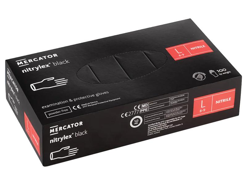 Caixa Luvas descartáveis Predator Gloves Nitrylex 8/M (S.174547)