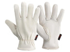 par Luvas de trabalho Predator Gloves Hide Drivers - Ivory 10/XL (S.174565)
