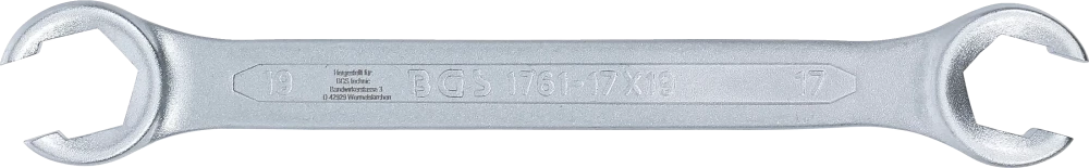 Chave de luneta dupla aberta | 17 x 19 mm
