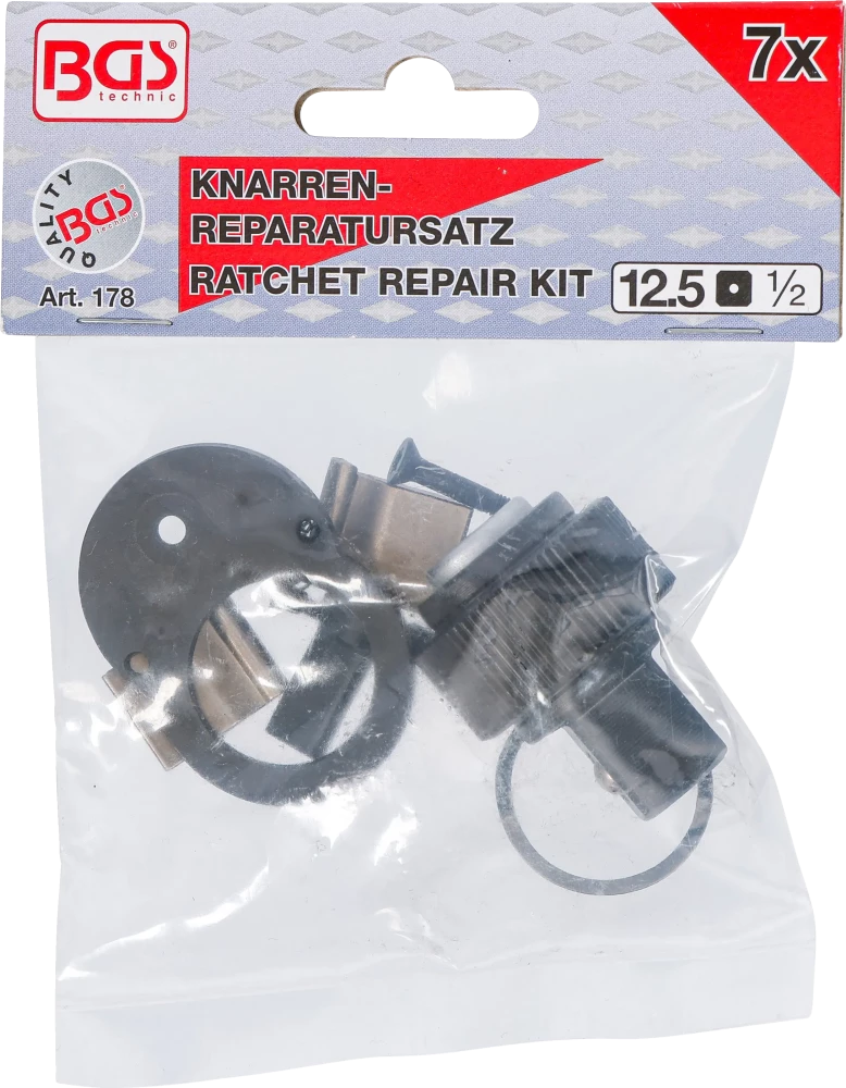 Kit de reparação da cabeça de roquete | para BGS 317, 320, 324, 25104, 25107