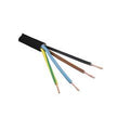 Cabo elétrico - 4 Núcleo, 1.5mm² Secção transversal do cabo, Preto (Comprimento: 1M), (Bobine)