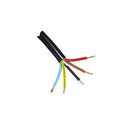 Cabo elétrico - 5 Núcleo, 1.5mm² Secção transversal do cabo, Preto (Comprimento: 1M), (Bobine)
