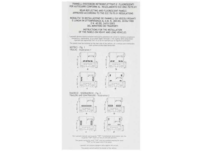 Jogo Chapas modelo 2, 565mm x 140mm (S.18048)