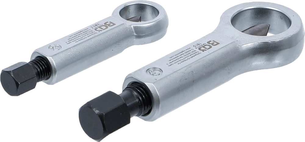 Conjunto de removedores de porcas | 12 - 16 mm / 16 - 22 mm | 2 peças