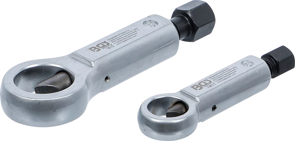 Conjunto de removedores de porcas | 12 - 16 mm / 16 - 22 mm | 2 peças