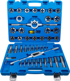 Conjunto de tarraxas | polegada | 1/4" - 1" | 45 peças