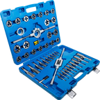 Conjunto de tarraxas | polegada | 1/4" - 1" | 45 peças