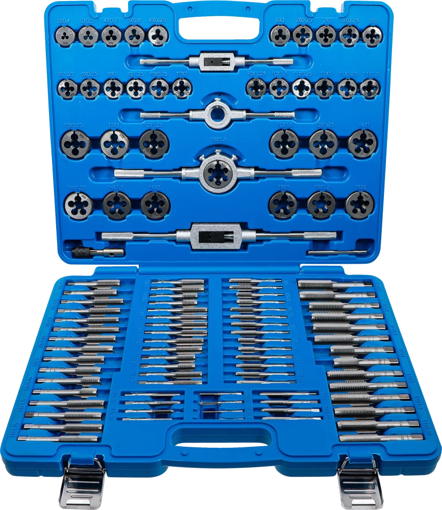 Conjunto de tarraxas | M2 - M18 | 110 peças