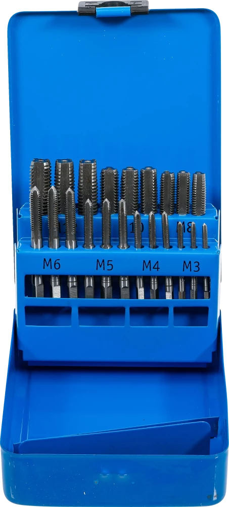 Conjunto de tarraxas | M3 - M12 | 21 peças